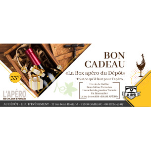 La Box Apéro du Dépôt