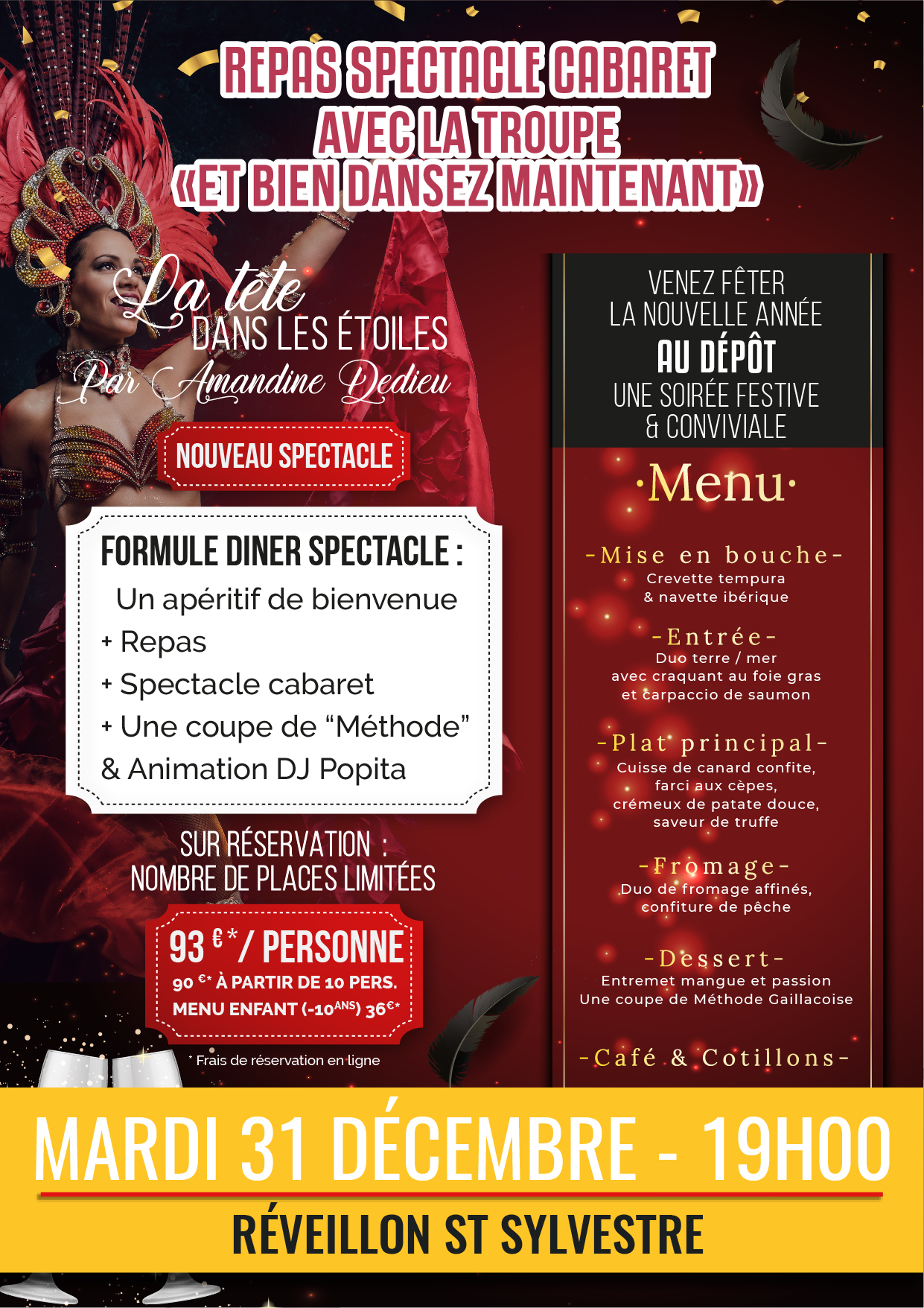 Soirée Réveillon Cabaret